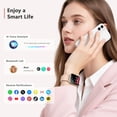 thumbnail image 2 of Blackview 2026 Smart Watch (Answer/Make Calls), Fitness Watch for Men and Women with Heart Rate/SpO2/Sleep Monitor/2 Straps, 100+ Sports Modes, IP68 Waterproof Activity Tracker for Android/iPhone, 2 of 6