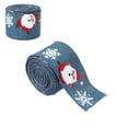 thumbnail image 3 of Christmas Ribbon Wired 1.9 in x 6.6 ft,Christmas Ribbon for Gift Wrapping Wedding Party Xmas tree Decoration, 3 of 4