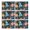 Pioneer Flower Floral-3, variant on Pioneer Flower Floral Print Pattern Summer Placemats Table Placemats Set Of 6-Linen Kitchen Washable Placemats Table Mats 12x18 Inch Non-Slip Heat Resistant