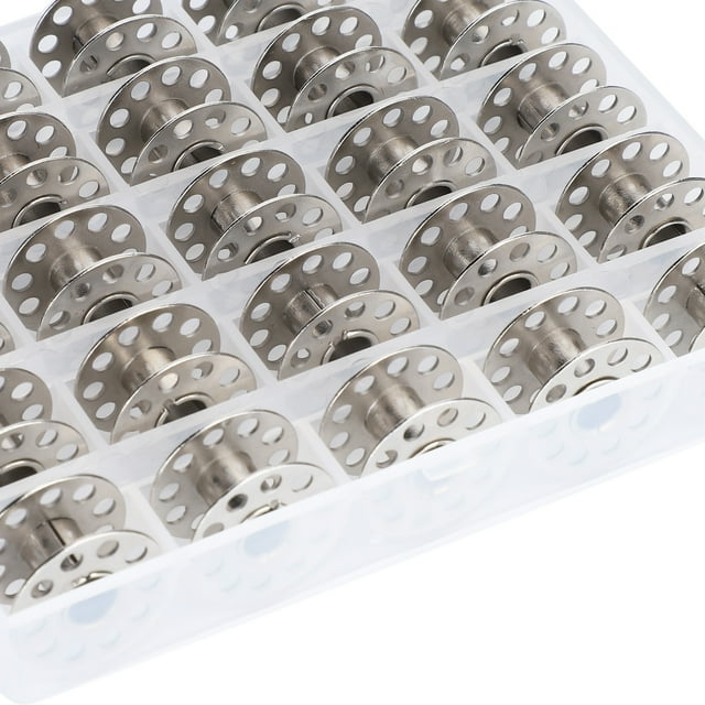 Bobinas de Coser ANGGREK Caja de Bobina Bobina de Máquina de Coser Hilo Artesanía Para Costura