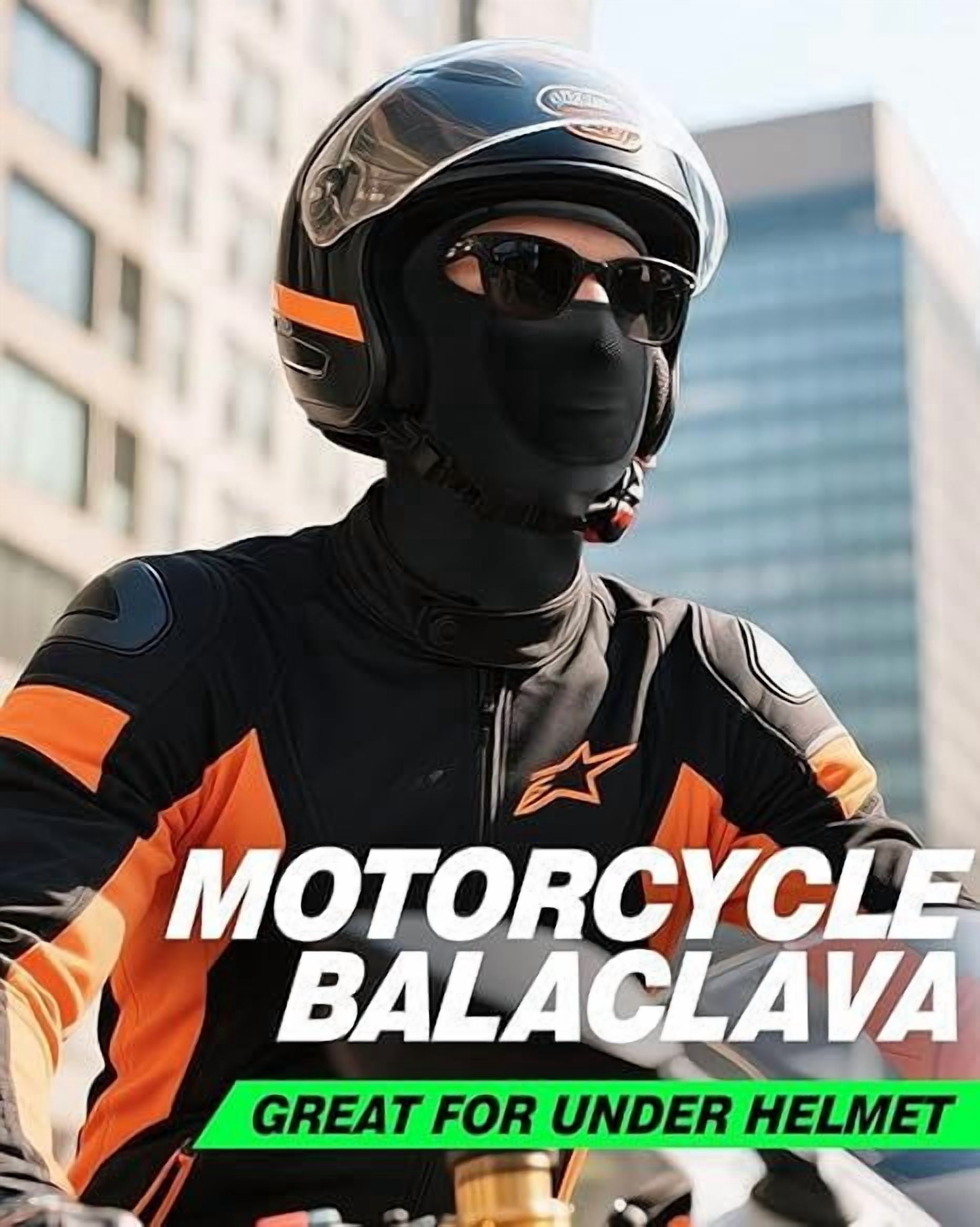 Cooling Breathable Balaclava Face Mask for Men Women Summer Full Head Cover Sun UV Protection for Motorcycle Work Ski