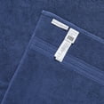 thumbnail image 3 of Modern Threads Artesia Damask 6-Piece Bath Towel Set, Indigo, 3 of 5