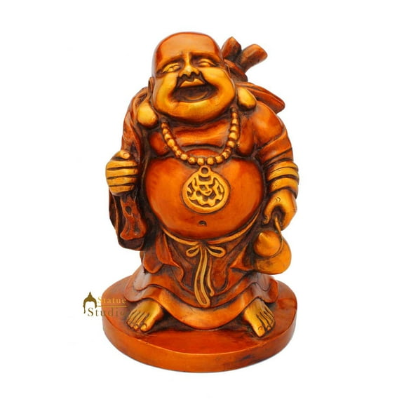 StatueStudio Chinese Laughing Buddha Statue For Home Décor Showpiece Good Luck