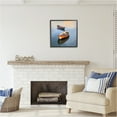 thumbnail image 3 of Stupell Industries Striped Boats in Lake Transportation Painting Black Framed Art Print Wall Art, 24 x 24, 3 of 9