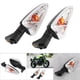 thumbnail image 1 of Luz indicadora de motocicleta ANGGREK 1 par de luces intermitentes de señal de giro color negro, 1 of 8