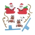thumbnail image 2 of Pullback Santa 12 - Party Favors - 12 Pieces, 2 of 4