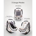 thumbnail image 2 of Funda de asiento de coche Sweetwavet para bebés y niñas con parasol, 2 of 8