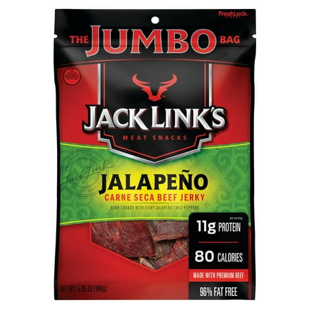 Jack Link's Beef Jerky, Jalapeno, 5.85oz