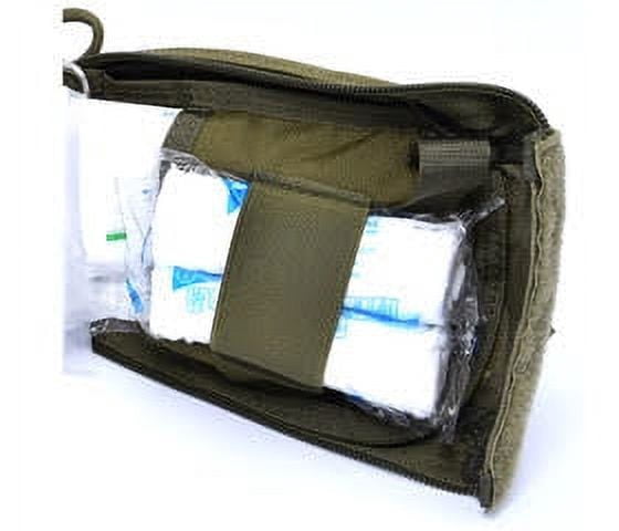 US Survival Solutions First Aid Kit  Emergency Kit for Camping, Hiking, Hunting, Backpacking, Travel, Vehicle | Scissors, Band Aids, Sterile Pads | Survival Gear for Outdoor Adventures & Sports