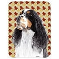 thumbnail image 1 of Carolines Treasures SC9202LCB Springer Spaniel Fall Leaves Portrait Glass Cutting Board- Large, 1 of 1