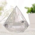 thumbnail image 2 of Ksopiavobs 12 Pcs Diamond Candy Boxes Plastic Wedding Favor Boxes Clear Jars Candy Storage Boxes Gift Boxes for Wedding Baby Shower Christmas Birthday Party Decorating Ornament Container (Diamond), 2 of 4