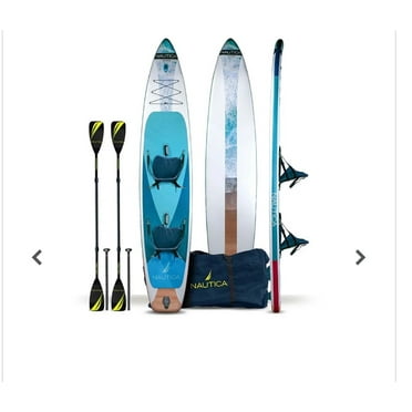 Nautica Inflatable Paddle Board - Double - Two-Person Hybrid Paddle Board & Kayak