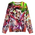 thumbnail image 4 of Hazbin Hotel Unisex Pullover Hoodie Fashion Round Neck Sweatshirts Sweater For Mens Womens, 4 of 6