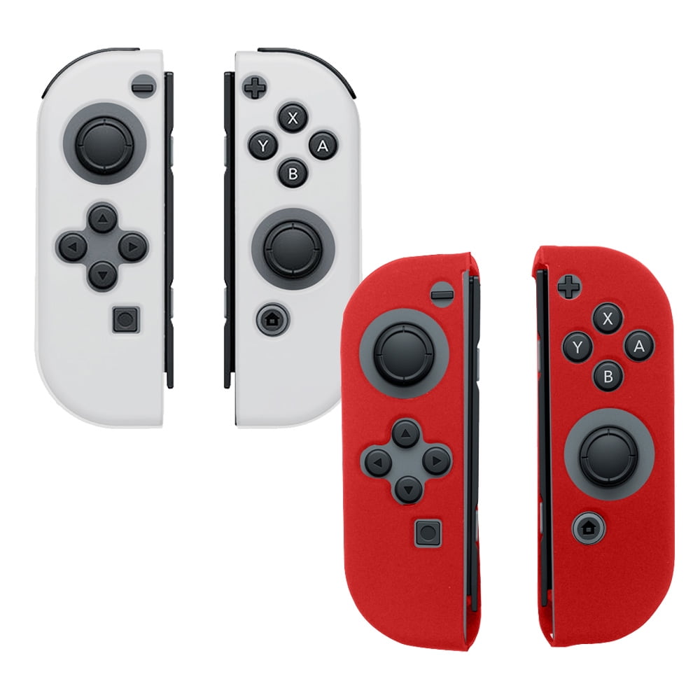 Nintendo Switch Joy Con Case, Premium Silicone [Pack of 2] Soft Scratch Drop Impact Resistant