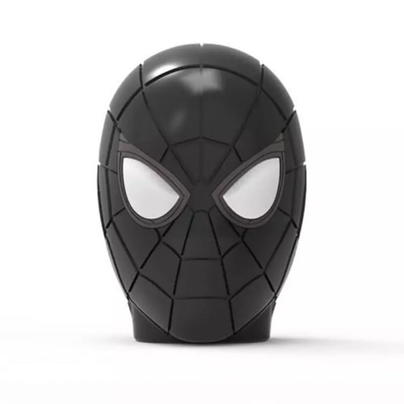 Marvel Spider-Man Bluetooth Speaker with Glowing Eyes Bluetooth Speaker, Waterproof, Wireless Speaker with Rechargeable Battery