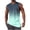 Mint Green, variant on cocolona Mens Summer Tank Tops Crew Neck Sleeveless Gym Workout Muscle Shirts Vacation Beach Gradient Color Tees