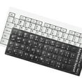 thumbnail image 2 of Unique Bargains Autocollant Clavier Lettres Blanches Arabe Noir pour PC Portable, 2 of 6