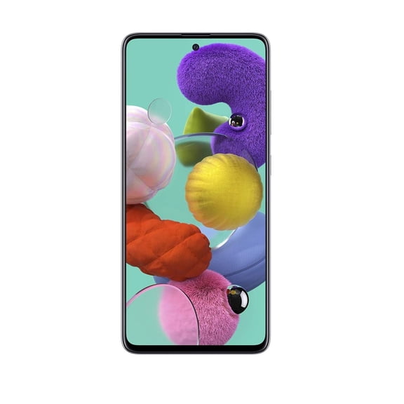 Refurbished Samsung SM-A515FZWJTPA Galaxy A51 128GB 4G LTE Smartphone, Prism Crush White (Refurbished)