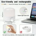 thumbnail image 4 of E26 Rechargeable Light Bulbs with Remote and Timer, Battery Backup Bulb with 12 Colors and Brightness Dimmable, 40W Equivalent LED Light Bulbs for Lamps Sconces Camping, 2 Pack, 4 of 7