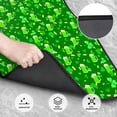 thumbnail image 3 of Salouo St Patrick's Day2 for Car Floor Mat Set of 4–Car Carpet Mats - Car Mats with Anti-Slip Backing & Driver Heel Pad Universal Fit for Cars, Trucks, SUVs, and Vans, 3 of 6