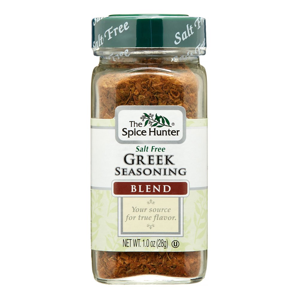 Spice Hunter Salt Free Greek Seasoning Blend, 1 Oz