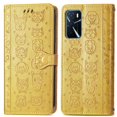 thumbnail image 4 of Funda Cartera FOXDOCK para OPPO A16 , Flip PU con Relieve de Gatos y Perros, Tarjetero y Soporte, 4 of 6