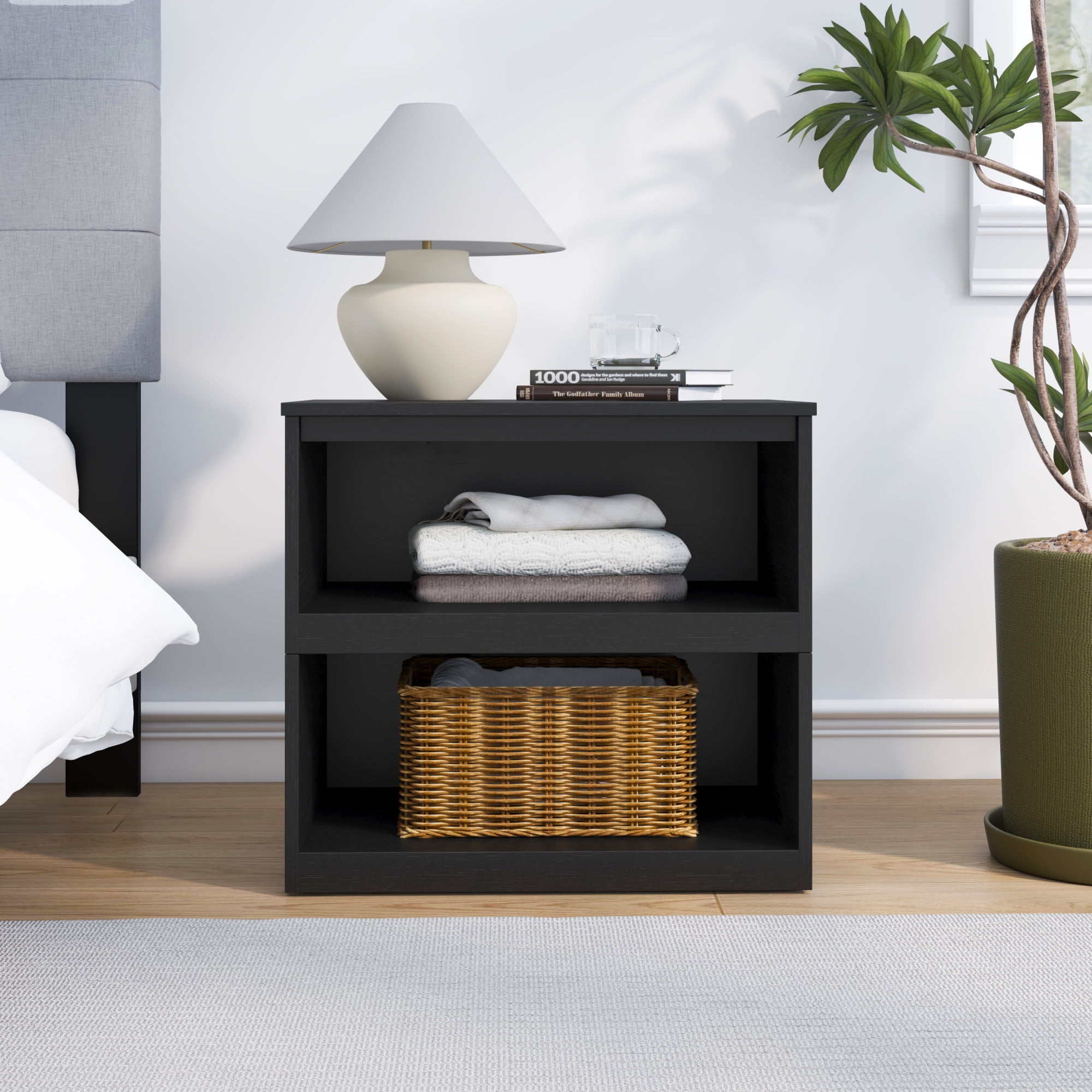 Mainstays Ardent Open Shelf Modular Storage System, Black