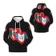 thumbnail image 3 of Sudadera con capucha con estampado 3D de la bandera de Guatemala para hombre y mujer, moda urbana, informal, de manga larga, para niño y mujer, 3 of 4