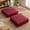 Burgundy, variant on RoveNova 22 inches Floor Pillow for Adults - Large Meditation Cushion with Thick Foam & Soft Tufted Cover - Premium Outdoor Square Floor Cushion Seat - Yoga Pillows for Sitting On Floor - Dark Gray