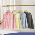 thumbnail image 4 of Gpaecead 1-6T Girls And Toddler Long Sleeve Cardigan Button Up Sweater Coat Yellow, 4 of 4
