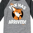 thumbnail image 3 of Disney Zootopia - The Fox Has Arrived  - Toddler & Youth Raglan Graphic T-Shirt, 3 of 4