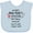AE-Light Blue, variant on Inktastic My First New Year's Resolutions Boys or Girls Baby Bib