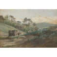 thumbnail image 3 of Ľudovít Čordák 18x13 Black Modern Framed Museum Art Print Titled - Forest Valley with Wood Logs (1894-1895), 3 of 5