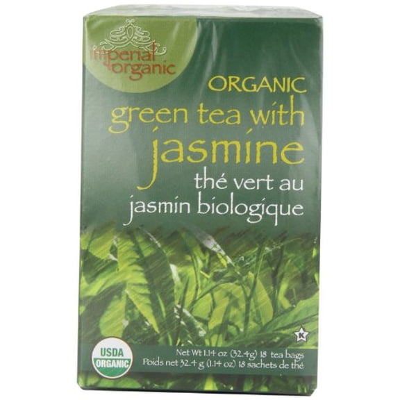 Uncle Lee's Imperial Organic Green Tea with Jasmine, 18 Count