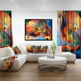 thumbnail image 3 of Designart - Musique et Rythme - Impression sur Toile Encadrée Abstraite, 3 of 4