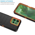 thumbnail image 5 of For Motorola Moto G Power 5G 2025 Case with Built-in Screen Protector and Belt-Clip Holster, Tekcoo Military Grade Shockproof Rugged Phone Case Kickstand Hard Cover for Moto G Power 5G 2025 - Orange, 5 of 11
