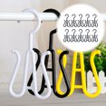 thumbnail image 5 of Milisten 10Pcs Double Hook Drying Racks Shoes Drying Organizers Plastic Shoes Hangers, 5 of 5