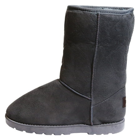 N'POLAR - Women’s Snow Boots (grey 10) - Walmart.com