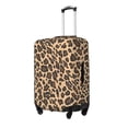 thumbnail image 3 of Multi-Size Suitcase Protective Cover Full Range Double Stitching Invisible Zipper For Travel Business Leopard Skin Print Style Darkgreen_4 Medium, 3 of 8