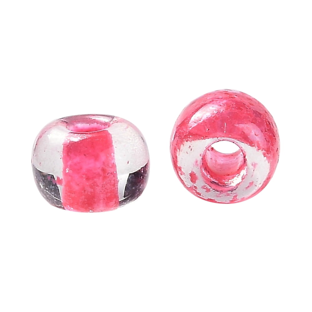288G 24 Colors Glass Seed Beads Round Mixed Color 6/0 4~5x2.5~4.5mm Hole: 1.2~1.5mm 12g/color 1Box