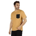 thumbnail image 4 of Inkmeso SolidComfortable Cotton T-Shirt ForMens Classic-Fit Short Sleeve Lightweight Shirt W/ Patch Pocket, 4 of 7