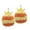 Ou, variante sur RKSTN Débarbouillettes Couronne Serviette à Main en Chenille (Lot de Deux) Orange Gadgets de Cuisine
