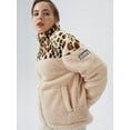 thumbnail image 4 of Orolay Women's Short Stand Collar Fuzzy Coat, 4 of 6