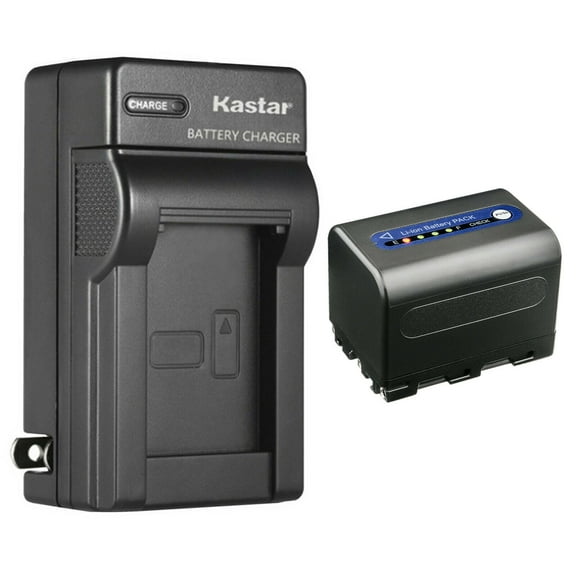 Kastar 1-Pack Battery and AC Wall Charger Replacement for Sony NP-FM30, NP-FM50, NP-FM55H, NP-QM50, NP-QM51, NP-FM70, NP-FM71, NP-QM71, NP-QM71D, NP-FM90, NP-FM91, NP-QM91, NP-QM91D Battery