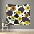 thumbnail image 2 of Balery Sunflowers Country Pattern Tapestry 60x51 Inches - Large Wall Hanging Tapestry for Bedroom, Living Room, Dorm Decor - Artistic and Aesthetic Room Decor, 2 of 9
