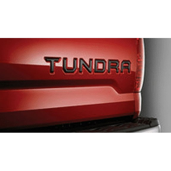 Genuine OE Toyota Tailgate Badge Insert, Black PT948-34150-20