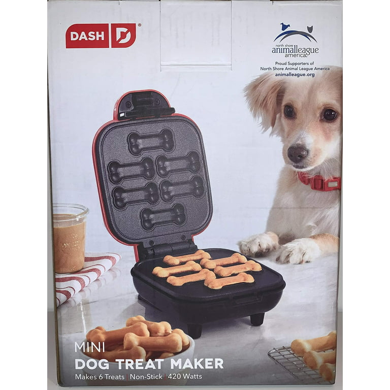 DASH Mini Dog Treat Maker, Small, Red