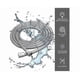 thumbnail image 2 of 2m Heavy-Duty Shower Hose with Chrome Finish and Brass Connector for Universal Use, 2 of 5