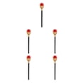 thumbnail image 1 of Qarigey Cetro Fancy King's Scepters Retro Vintage Plastic Cosplay Props Bastón Halloween Dress Up Accesorio Kids Gold Red King's Scepter Type2 NO2, 1 of 6