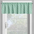 thumbnail image 4 of Ambesonne Funny Valance & Curtain, Rain Droplets Retro Art, 55"x36", Green Pink, 4 of 6